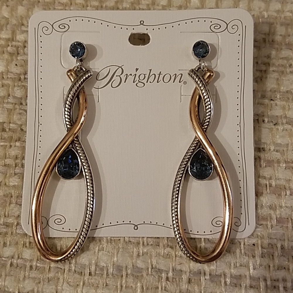 Brighton Neptune's Rings Infinity Gems earrings*